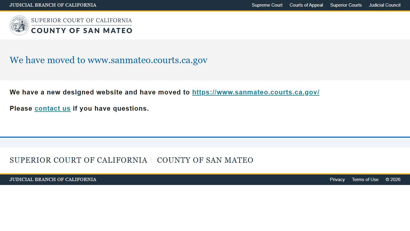 San Mateo County Superior Court Records Index San Mateo Superior Court